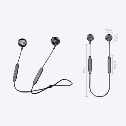 128Langsdom L5C écouteurs sport Bluetooth 5.0 étanches (blanc)