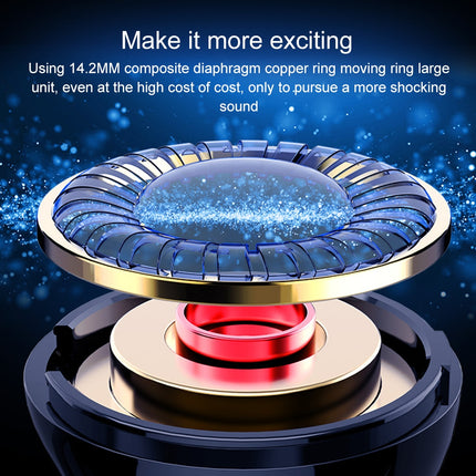 128Langsdom L5C écouteurs sport Bluetooth 5.0 étanches (blanc)