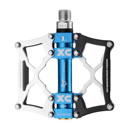 ROCKBROS platta cykelpedaler i CNC-fräst aluminium