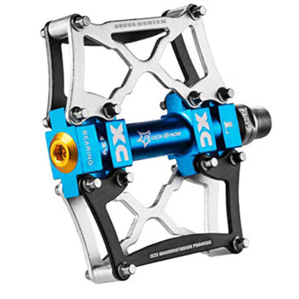 ROCKBROS platta cykelpedaler i CNC-fräst aluminium