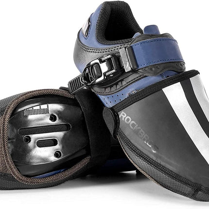 Copriscarpe impermeabili riflettenti per ciclismo ROCKBROS