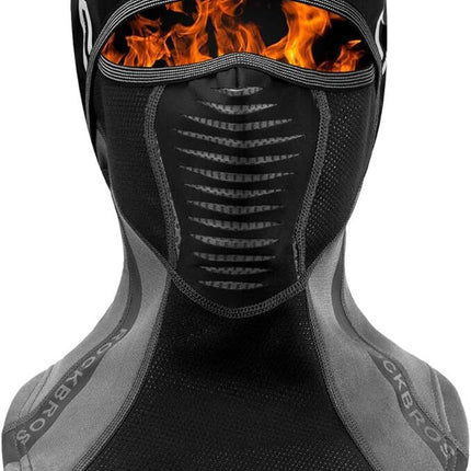 ROCKBROS Šiltas poliarinis gaubtas su raštu 2