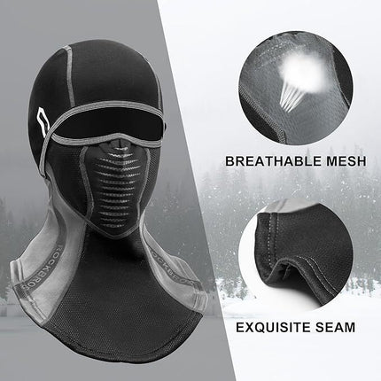 ROCKBROS Šiltas poliarinis gaubtas su raštu 2