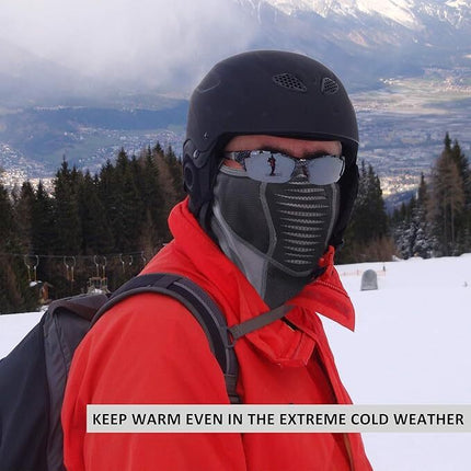 ROCKBROS Šiltas poliarinis gaubtas su raštu 2