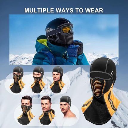 ROCKBROS Termální fleecová kukla s motivem