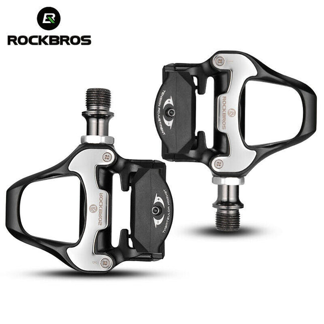 Automatik-Rennradpedale, kompatibel mit Shimano SPD-SL und Look KEO, ROCKBROS