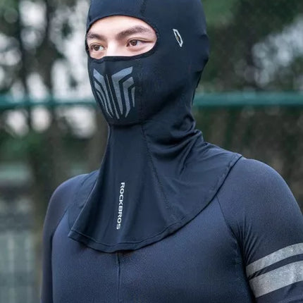1614 Balaclava / Ski Mask ROCKBROS in Ice Silk