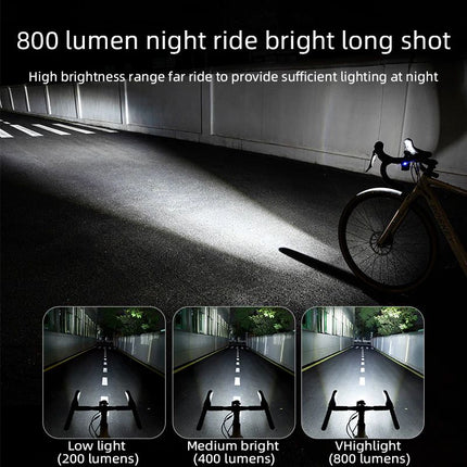 164Phare Vélo ROCKBROS  800 Lumens, IPX6