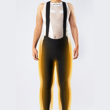Cuissard vélo thermique à bretelles