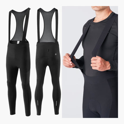 Cuissard vélo thermique à bretelles