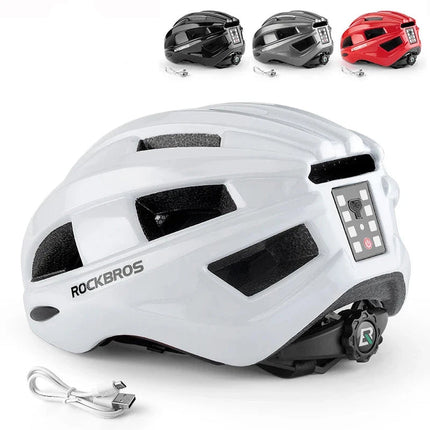 575Casque de vélo léger Lumineux Clignotant