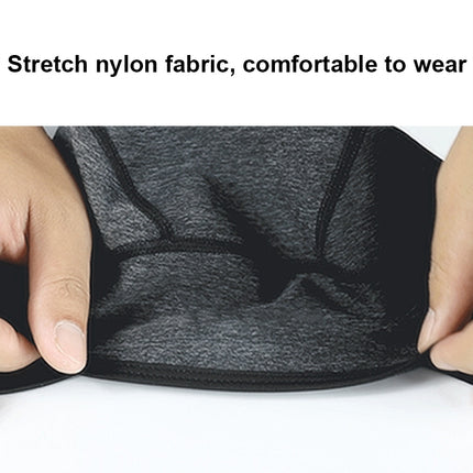 WHEEL UP 7255 Bonnet/Cache-cou vélo/ski chaud - Noir (sans trou)