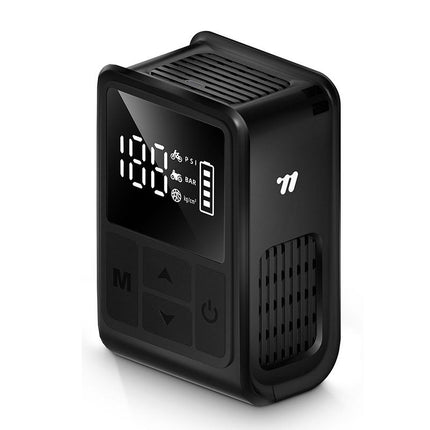 Mini elektrisk pump 130 PSI med skärm och USB-C WEST BIKING