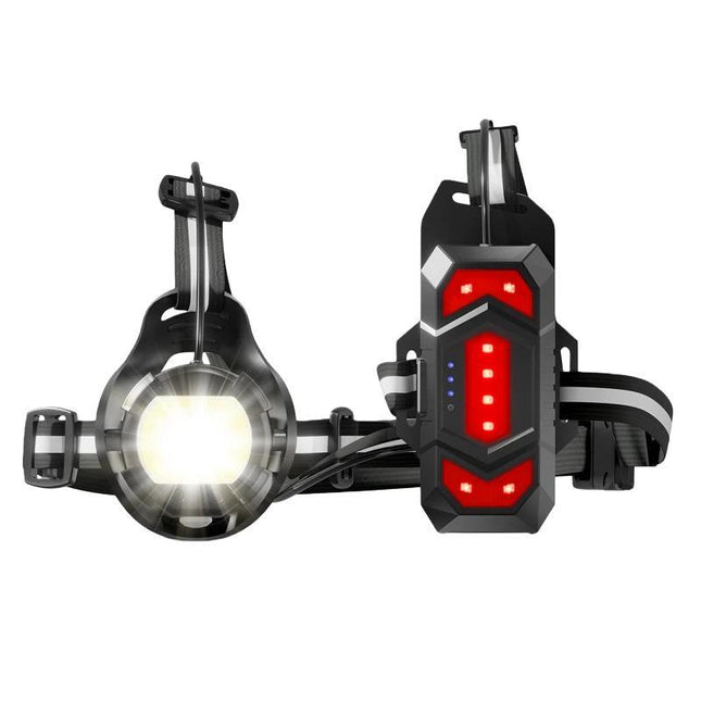 2 Lampe de course cycliste avertissement poitrine WEST BIKING