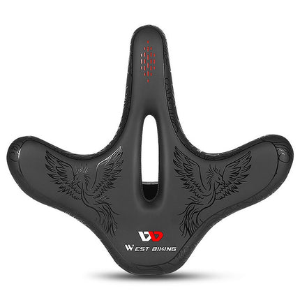 1973Sella bici confortevole ergonomica impermeabile larga