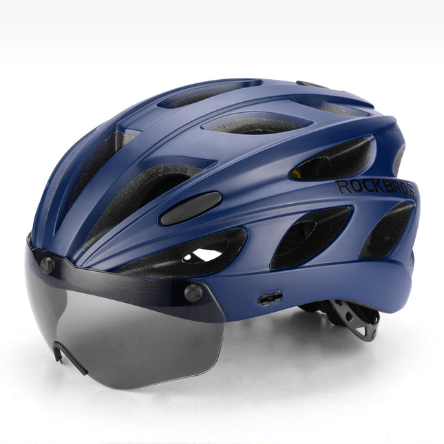 154ROCKBROS Casco da Bici con Occhiali 57-62cm