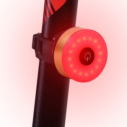 Llum posterior d'advertència de seguretat LED per a bicicleta WEST BIKING