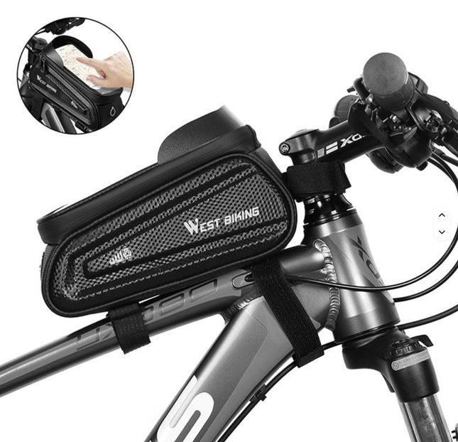 Bolsa de guiador com ecrã tátil WEST BIKING