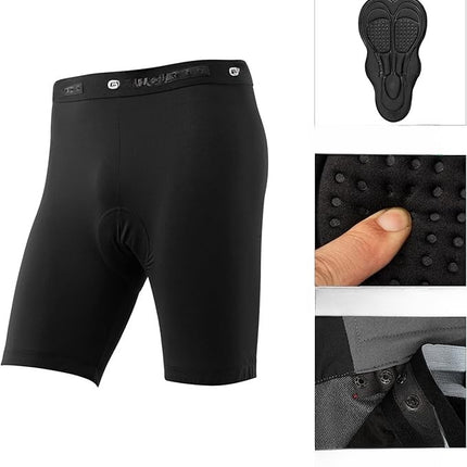 Completo da ciclismo con pantaloncini imbottiti 1 ROCKBROS