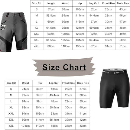 Completo da ciclismo con pantaloncini imbottiti 1 ROCKBROS
