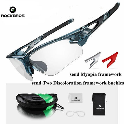 1701Gafas de Ciclismo Fotocromáticas ROCKBROS
