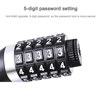 WHEEL UP Antivol vélo/VTT à code câble acier (12 m)