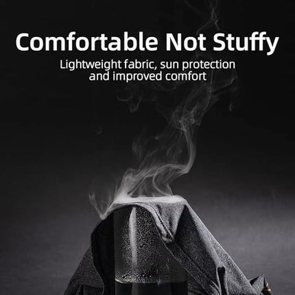 1142Bandana ROCKBROS Anti-UV Gris Foncé