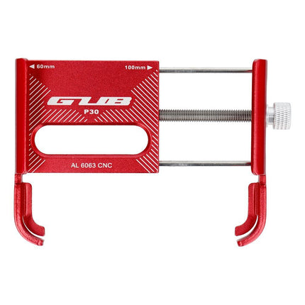 2214Support téléphone  GUB Aluminium rouge
