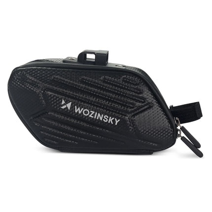 Bolsa de sillín de bicicleta impermeable Wozinsky 1.5L - Negro