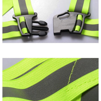 390Imbracatura riflettente regolabile fluorescente