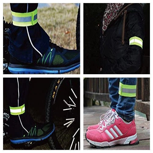 704 Bike safety band with yellow velcro