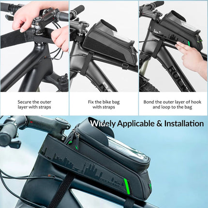 473Borsa da Telaio per Bicicletta ROCKBROS 1,5 L