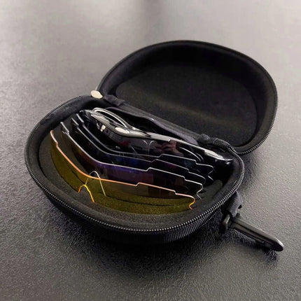 2242Rockbros 10003 Lunettes de vélo polarisées - Noir