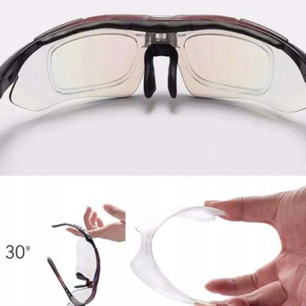 2242Rockbros 10003 Lunettes de vélo polarisées - Noir