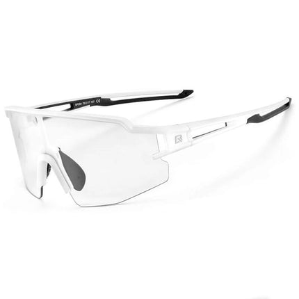 708Rockbros 10172 lunettes de cyclisme photochromiques UV400 - blanc