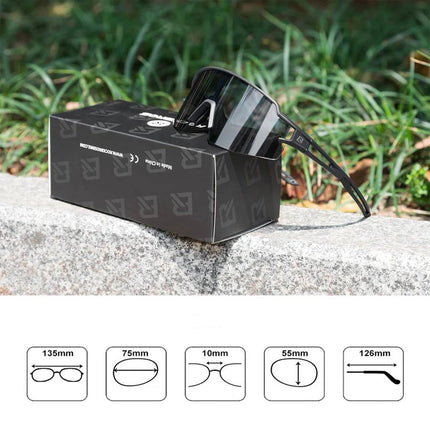 623 Photochromic UV400 Cycling Glasses Rockbros - Black