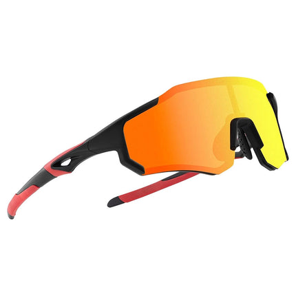 2243Gafas de ciclismo polarizadas Rockbros 10182 - Rojo