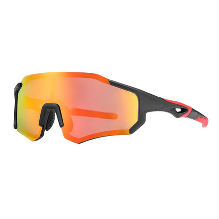 2243Gafas de ciclismo polarizadas Rockbros 10182 - Rojo