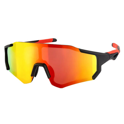 2243Gafas de ciclismo polarizadas Rockbros 10182 - Rojo