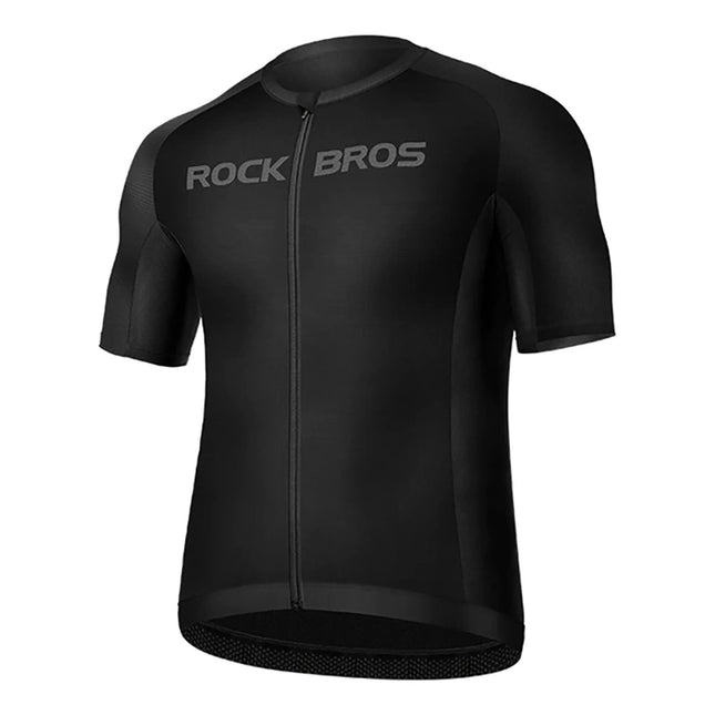 1699 Maillot de ciclismo de manga corta Rockbros - negro