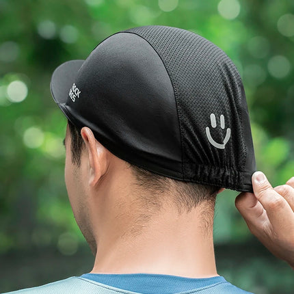 921Casquette da ciclismo Rockbros 18230005001 con visiera - nero