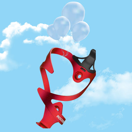 Porte-Bidon Vélo ROCKBROS  en Aluminium rouge