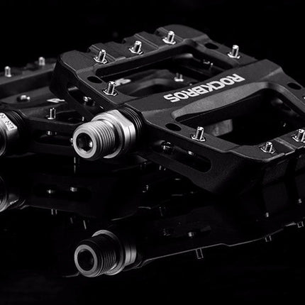 2202BK Pedales de bicicleta en fibra de nylon - Negro