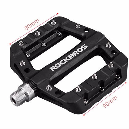 2202BK Pedales de bicicleta en fibra de nylon - Negro