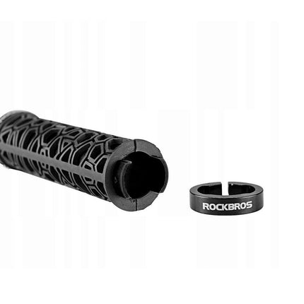 732ROCKBROS 2017-14ABK Paio di manopole per bici - nero