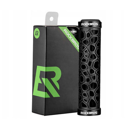732ROCKBROS 2017-14ABK Paio di manopole per bici - nero