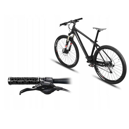 732ROCKBROS 2017-14ABK Paio di manopole per bici - nero