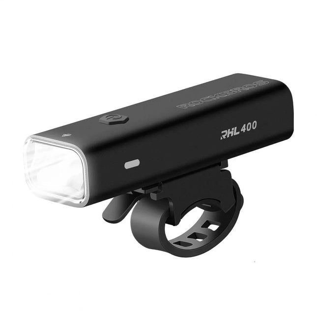 1864Rockbros Bicycle Front Light 400 lm + Micro USB Cable - USB-A