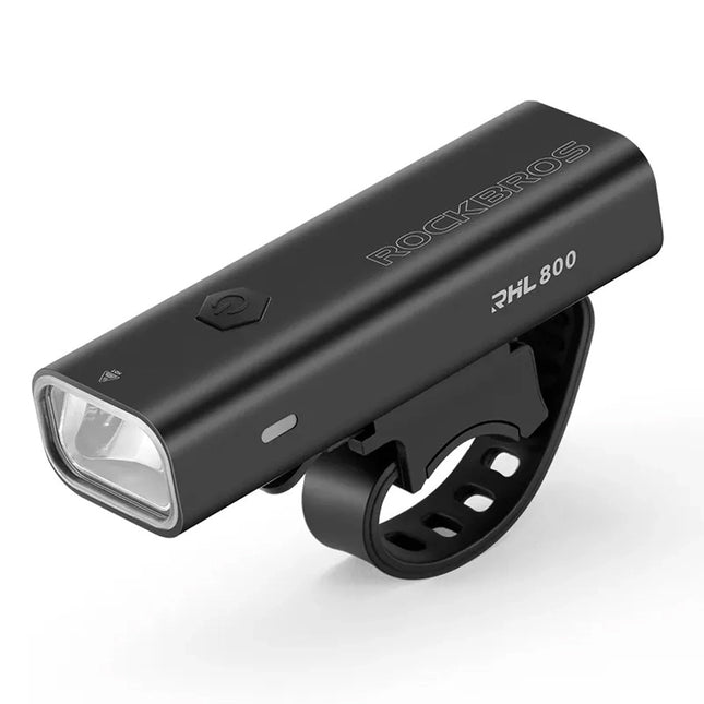 728Lampada anteriore per bici Rockbros 800 lm + cavo USB-C - USB-A