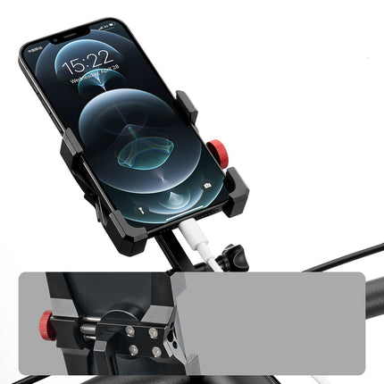 ROCKBROS cykeltelefonhållare i aluminium
